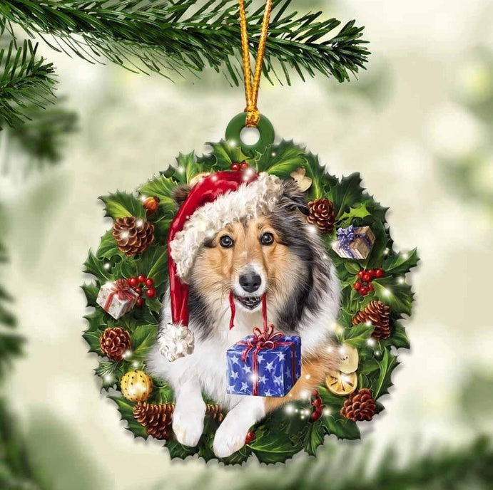 Car Pendant Sleeping Dog Angel Home Decor Acrylic Showcase Hanging Ornaments For Doors