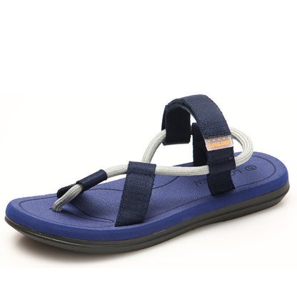 New Flats Sandals for Women Summer Fashion Outer Wear Student Ladies Slippers Beach Sandals Slippers Export Large Size