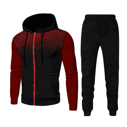 Sports Fitness Men's Autumn Winter Men's Suit