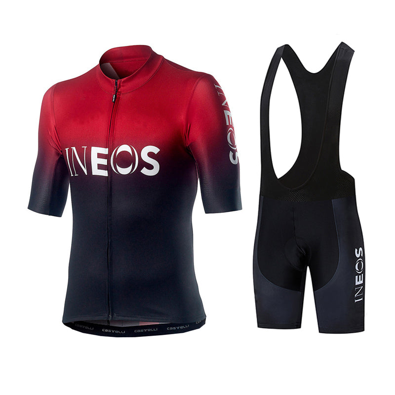 Men's and women's short sleeve road plus size cycling suit