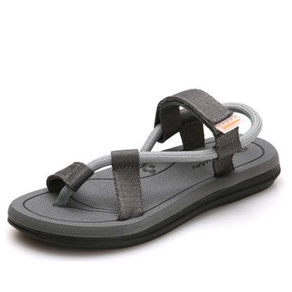 New Flats Sandals for Women Summer Fashion Outer Wear Student Ladies Slippers Beach Sandals Slippers Export Large Size