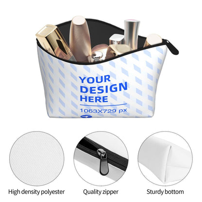 Trapezoidal Light Portable Makeup Storage Bag