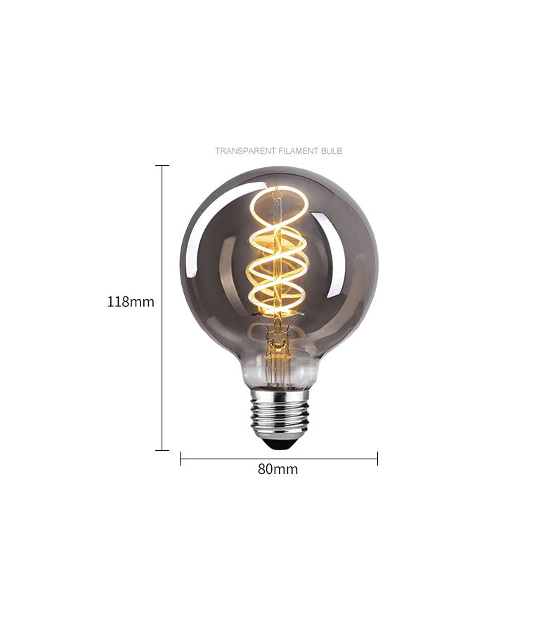 Edison G80 Spiral Filament Bulb