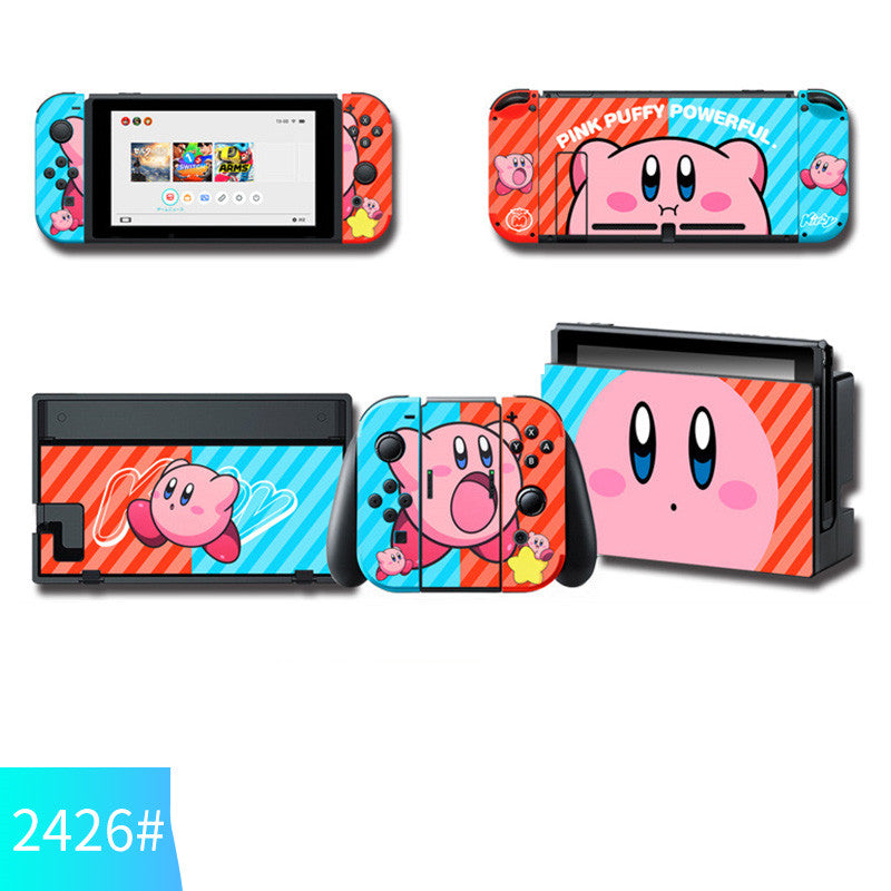 Game console pain machine stickers