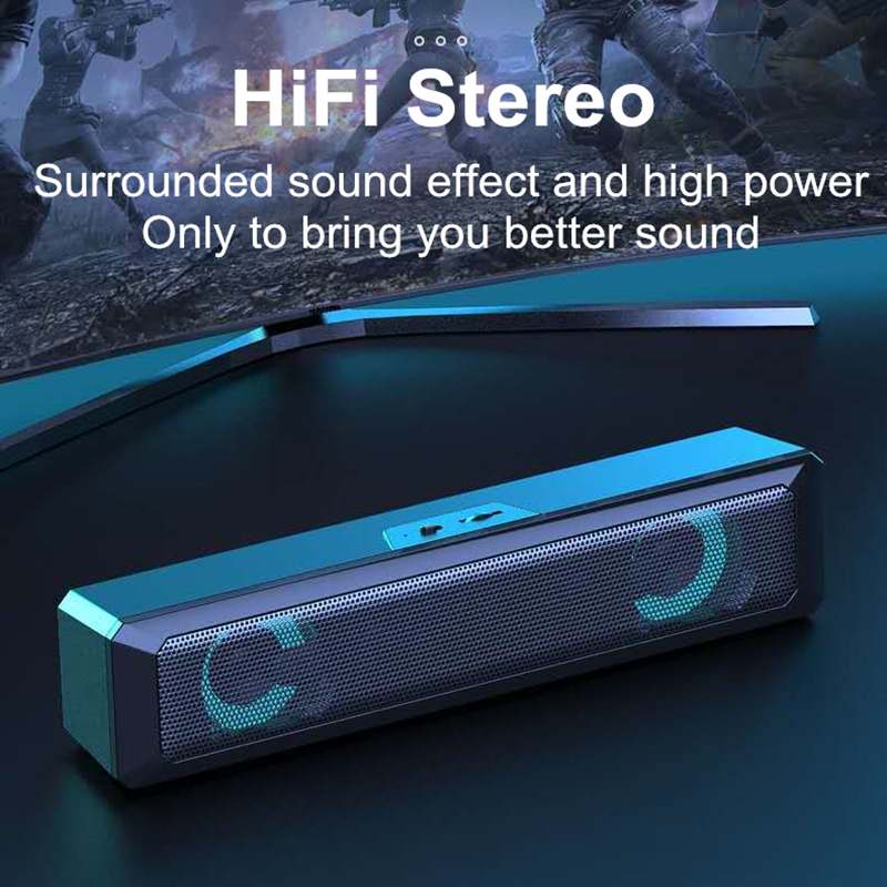 Wired Sound Blaster Bluetooth Speaker
