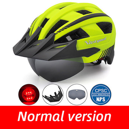 Driving helmet LED USB rechargeable bicycle helmet
