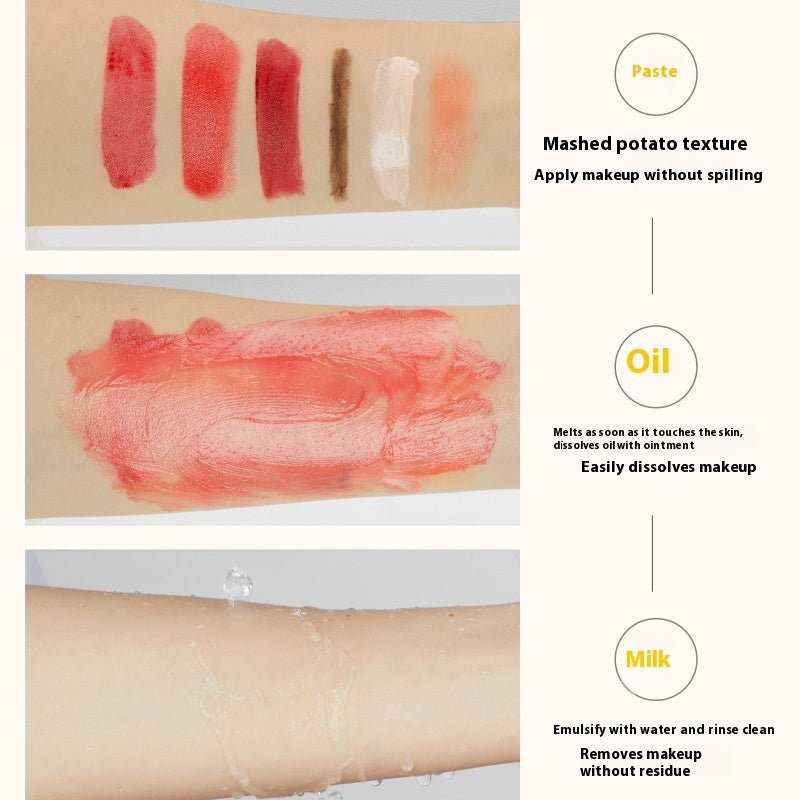 Cleansing And Soft Skin Cleansing Cream Face Lip-eye Three-in-one