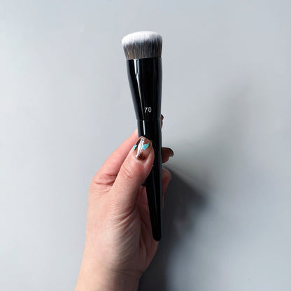 Lotus Series Foundation Eye Shadow Face Powder Repair Double-ended Makeup Brush