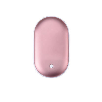 Rechargeable Mini Hand Warmer Power Bank Two-in-one Explosion-proof Portable Usb