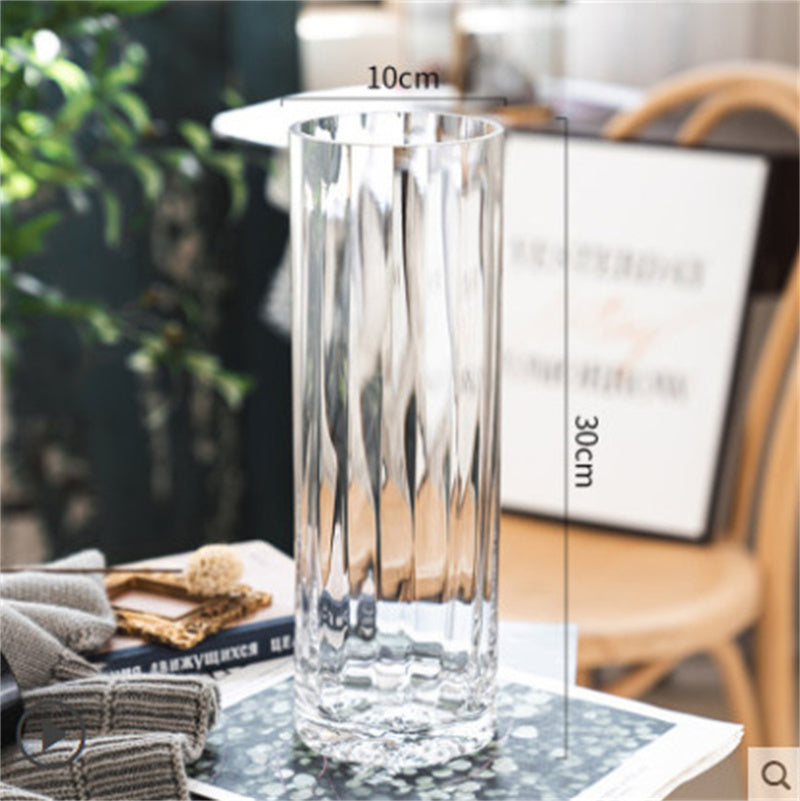 Creative Minimalist Transparent Glass Vase Ornaments