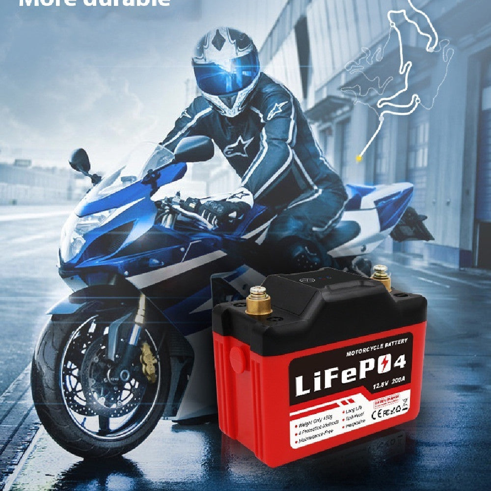 Motorcycle Starting Battery Lithium Iron Phosphate Battery Factory Wholesale