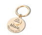 Anti-lost Engraved Pet Tag Collar Tag Pendant Keychain