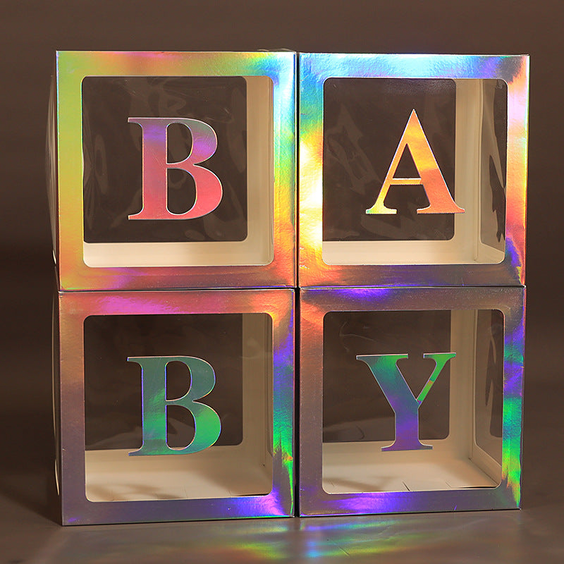 Transparent Balloon Box Gift Proposal Confession BABYLOVE