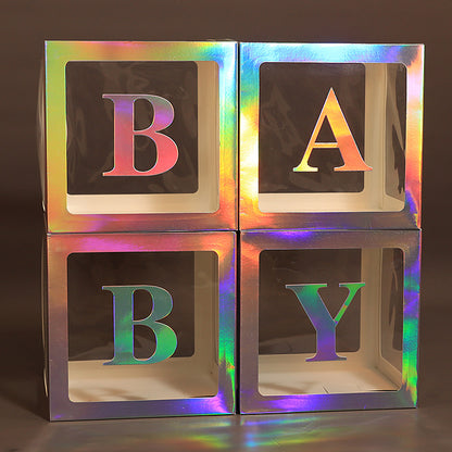Transparent Balloon Box Gift Proposal Confession BABYLOVE