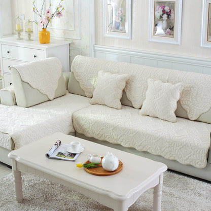 Plush non-slip sofa cushion