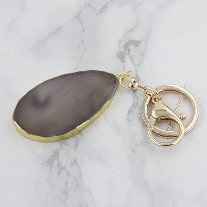 Agate Stone Wedding Brand Custom Pendant