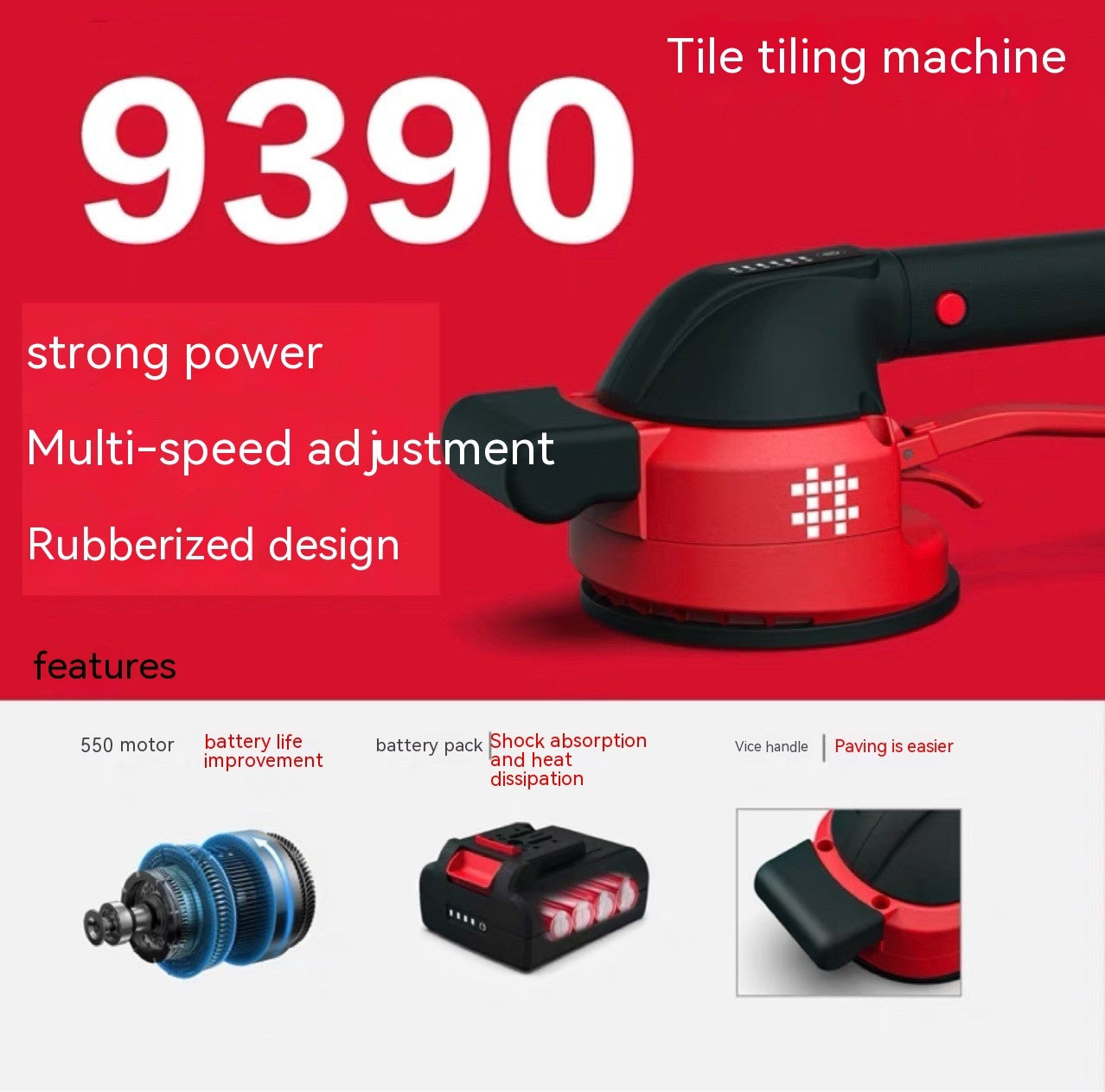 Ceramic Tile Tiling Machine High-power Wall Stickers Brick