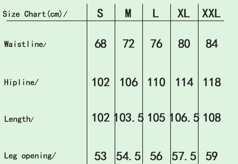 Flip Waist Graffiti Straight Casual Pants