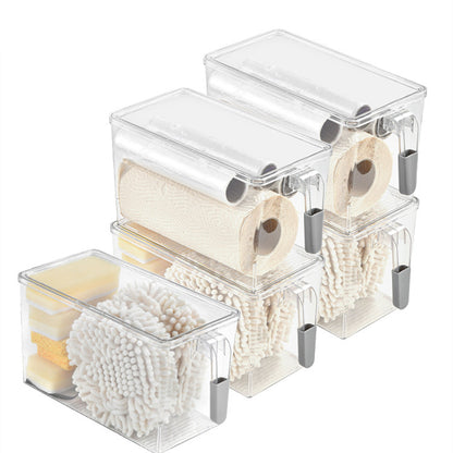 Household Food Storage Box With Drain