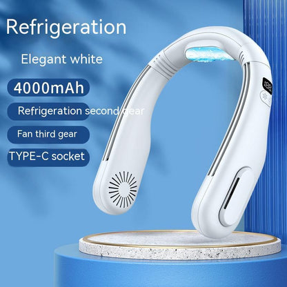 Refrigeration Halter Portable Rechargeable Small Fan