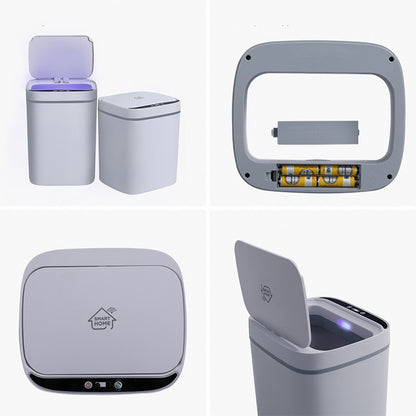 Toilet waterproof flip bin