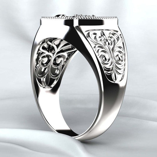 Creative Scorpio relief men's ring