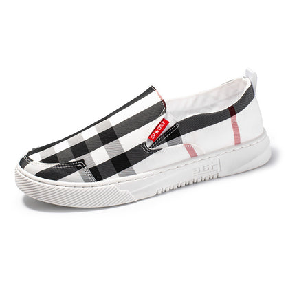 Trendy umbrella cloth men's shoes