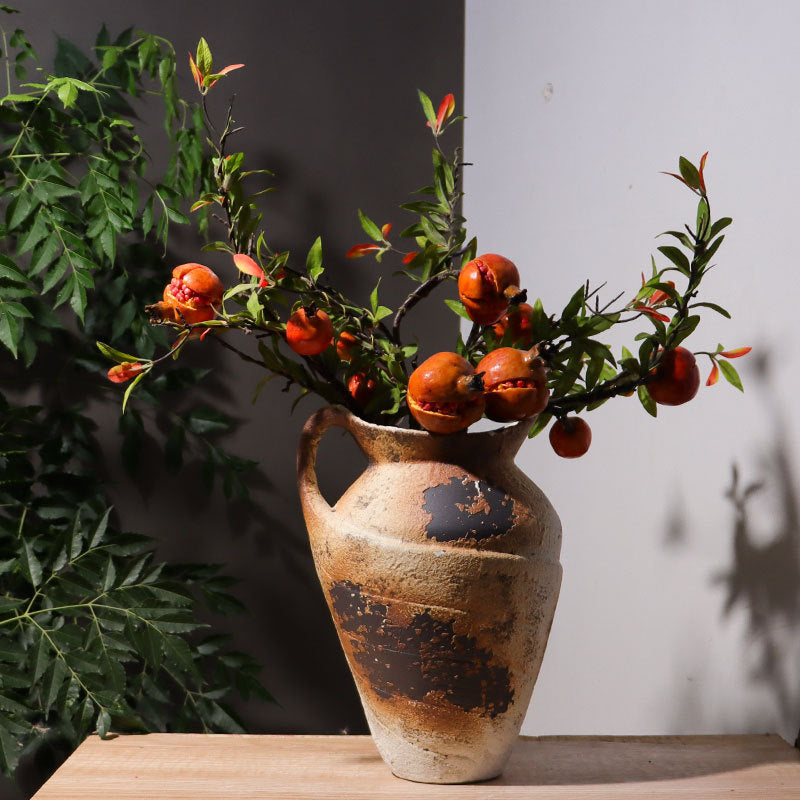 Kettle Ceramic Vase Living Room Flower Arrangement Home Decoration