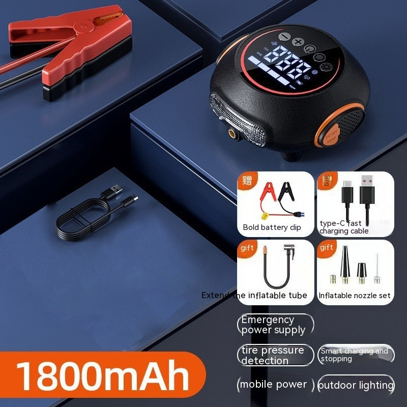 Automobile Emergency Start Power Source Air  All-in-one Machine 12V