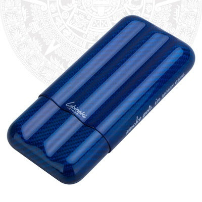 Two-pack Of Carbon Fiber Portable Cigar Tubes Gift Box