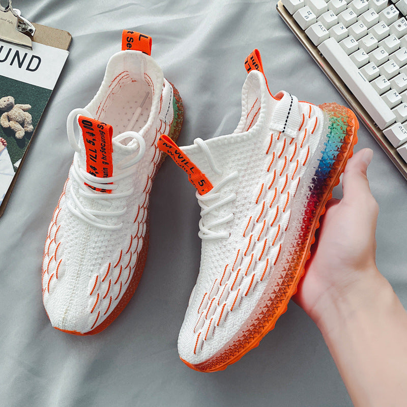 Sports and leisure net shoes