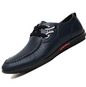 Fashion leisure shoes breathable hollow punch lace business men's shoes
