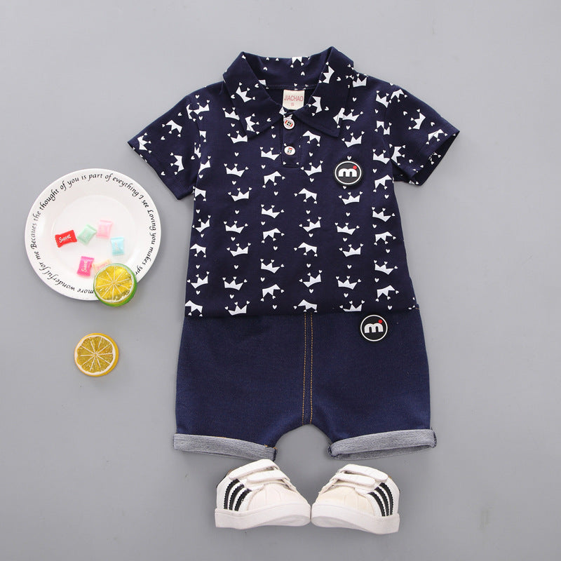 Half-sleeve suit shirt