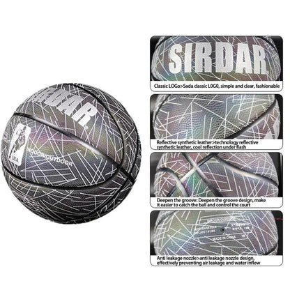 Anti-slip, Wear-resistant, Reflective And Luminous Basketball