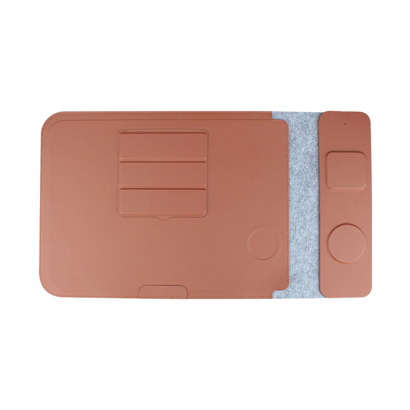 Multifunctional Three-in-one Mobile Phone Magnetic Wireless Charger Mouse Pad Notebook Holder