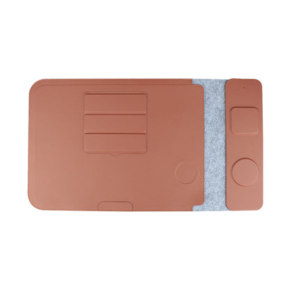 Multifunctional Three-in-one Mobile Phone Magnetic Wireless Charger Mouse Pad Notebook Holder