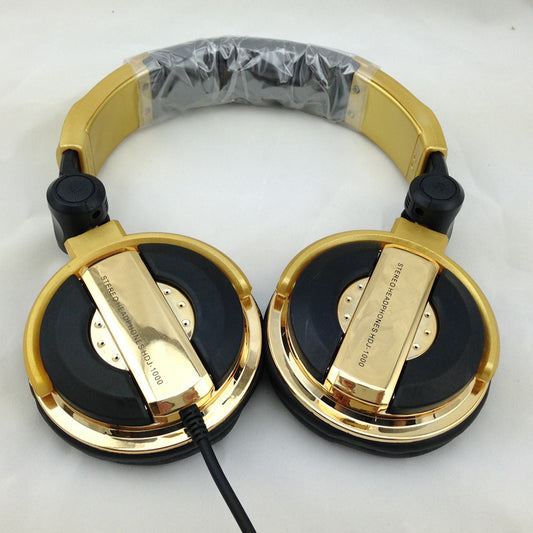 On-ear metal mobile phone headset sports headset