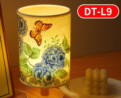 Handmade DIY Table Lamp Dry Flower Material Pack