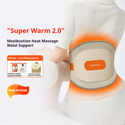 Heated Vibration Massage Warming Uterus Waist Belt