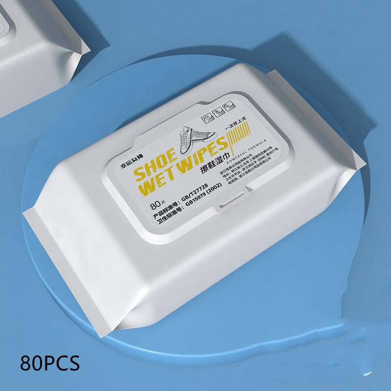 Small White Shoes Wipes To Remove Stains Without Washing