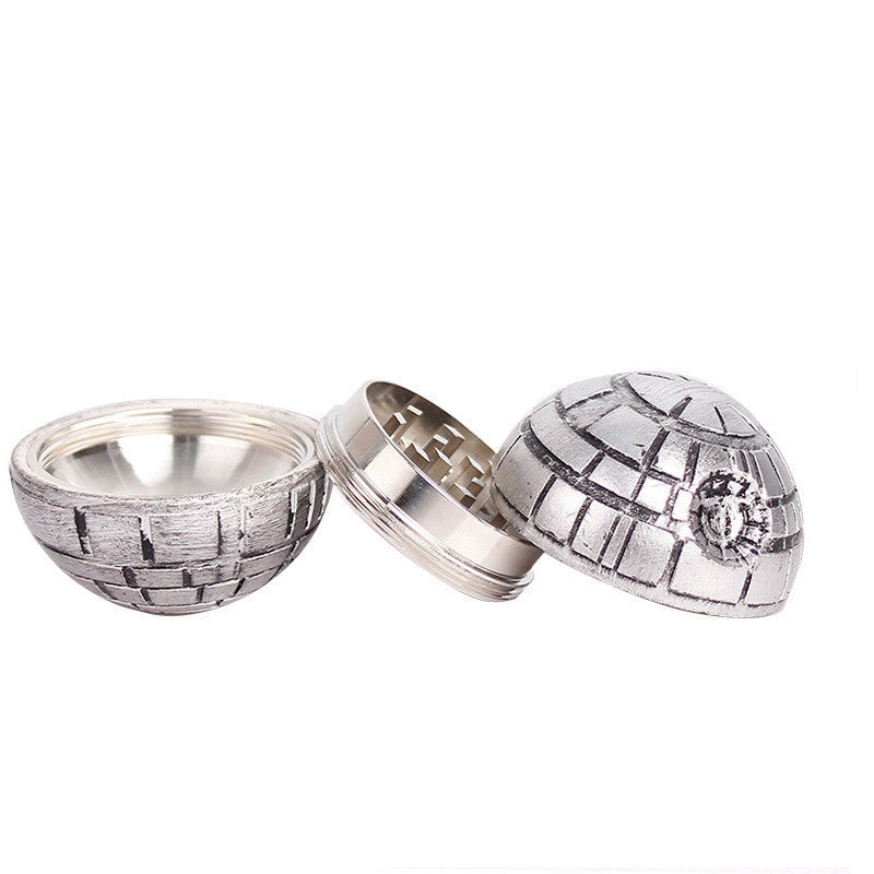 Three-layer Grinder Zinc Alloy Smoke Grinder