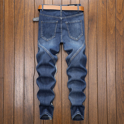 Men's Slim Stretch Stitching Jeans