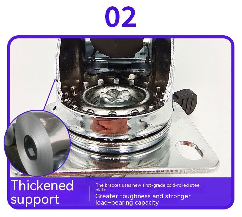 Shopping Cart Universal Belt Bearing Casters