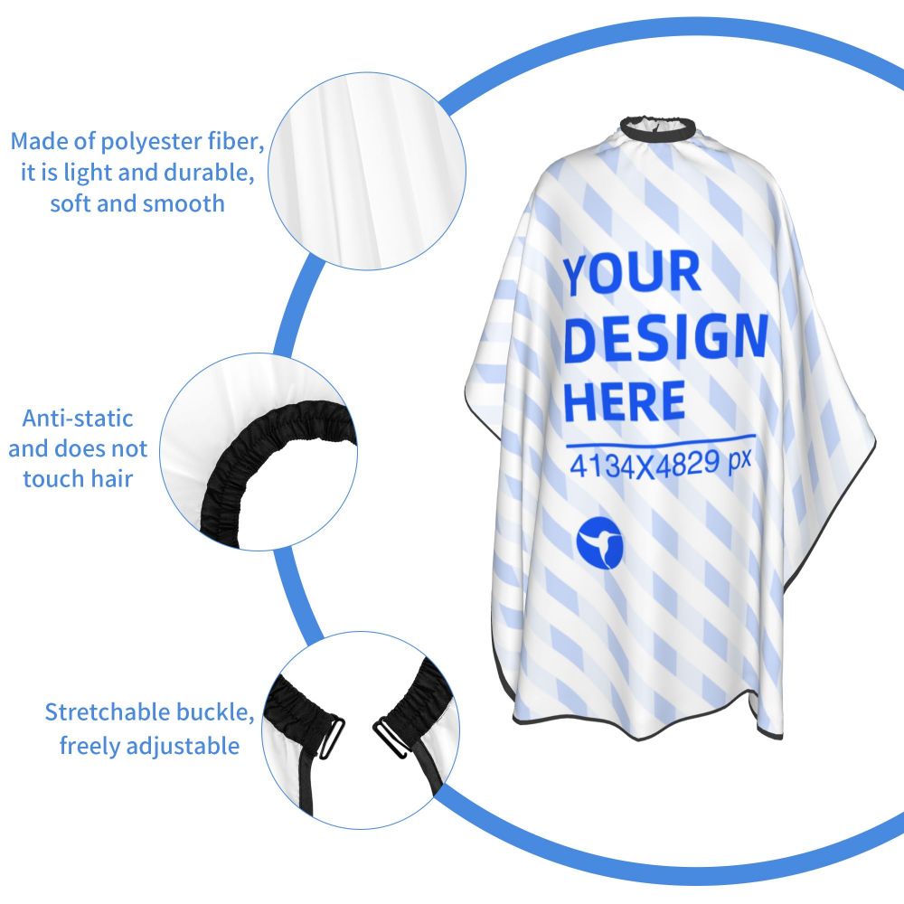 Create Your Own 39x47in Skin-friendly And Dry Children's Haircut Apron