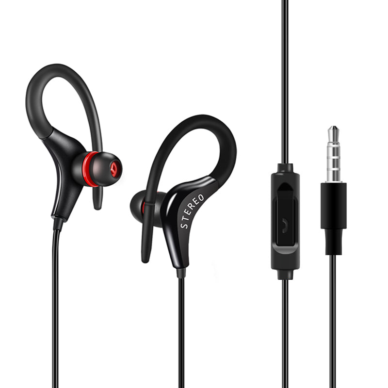 Earhook Headphones Super Bass Sport