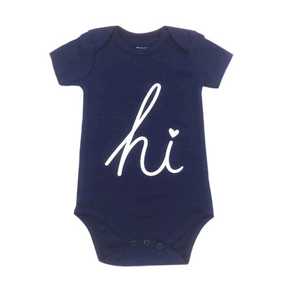 New Cotton Baby Short-sleeved One-piece Home Service