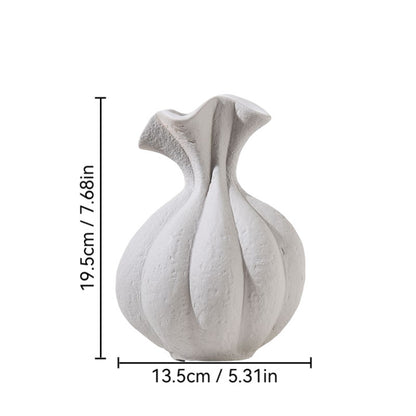 Home Decorations And Accessories Soft Decoration With Misty Style Ceramic Vase