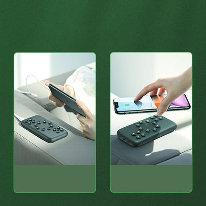 Suction cup wireless mobile phone charger power bank