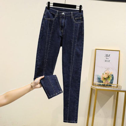 Mast Stretch Slim Trousers Plus Size Women's Jeans