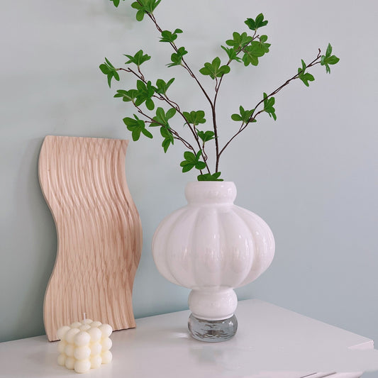 Creative New Lantern Glass Vase Living Room Dining Table Flower Arrangement